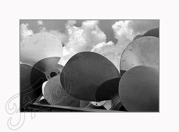 "Barge Props - Paducah, KY 1972