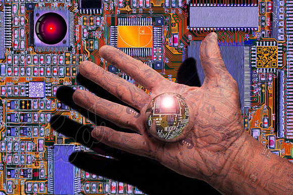 REFLECTIONS IN A SPHERE 2022 (11 image composite)