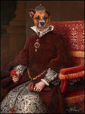 THE DUCHESS (2 image composite )